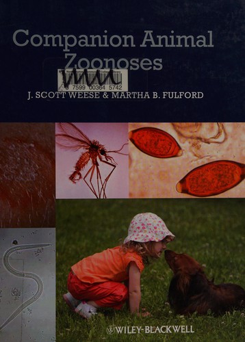 Companion animal zoonoses by J. Scott Weese cover