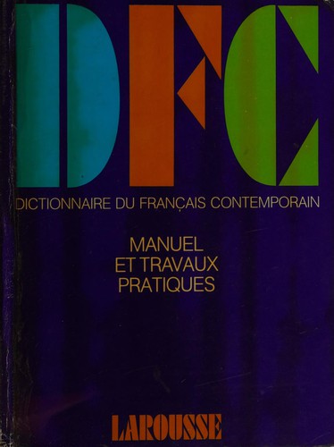 Dictionnaire du français contemporain by Jean Dubois cover
