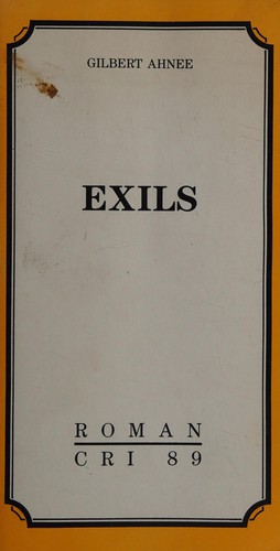 Exils by Gilbert Ahnee cover