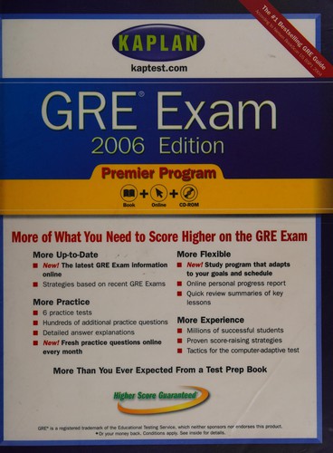 GRE exam premier program