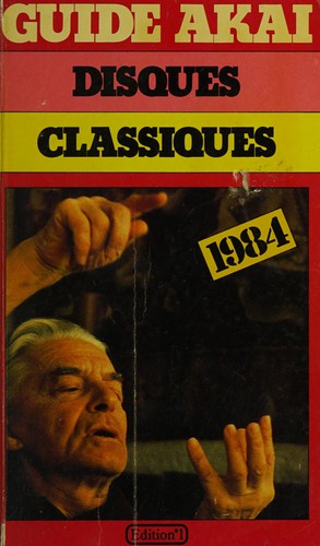Guide Akaï du disque by Akai France cover