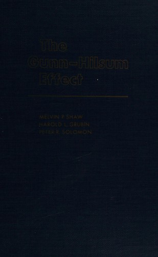 The Gunn-Hilsum effect