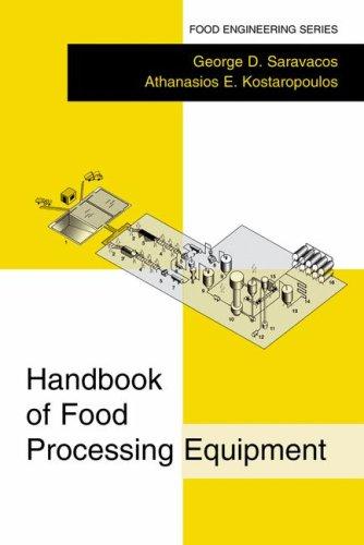 Handbook of food processing equipment
