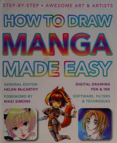 How to draw manga made easy by Rikki Simons cover
