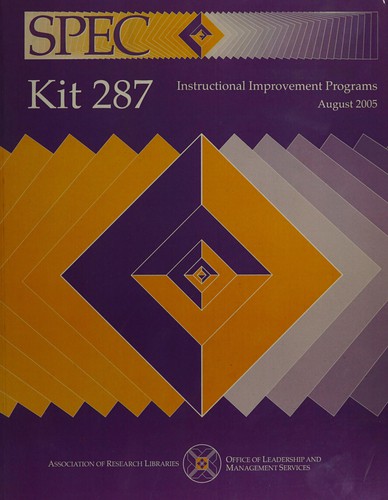 Instructional improvement programs