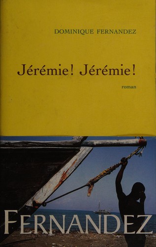 Jérémie, Jérémie by Dominique Fernandez cover
