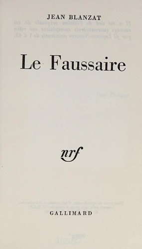 Le faussaire