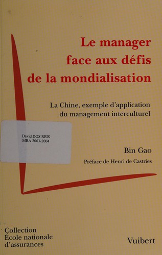 Le manager face aux défis de la mondialisation