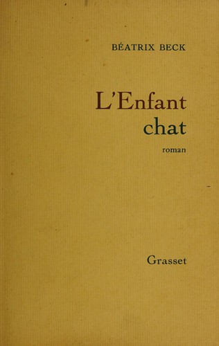 L'enfant chat by Béatrix Beck cover