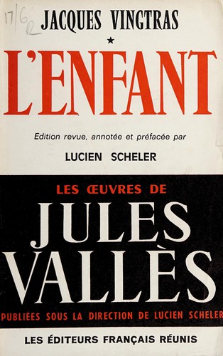 L'enfant by Jules Vallès cover