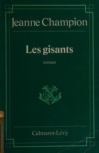 Les gisants by Jeanne Champion cover
