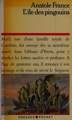 L Ile DES Pingouins by Anatole France cover