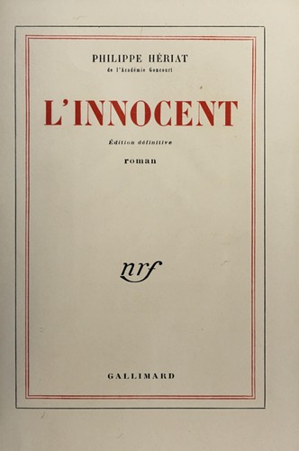 L'innocent, roman by Philippe Hériat cover