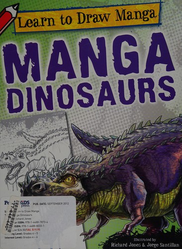 Manga Dinosaurs by Richard Jones cover