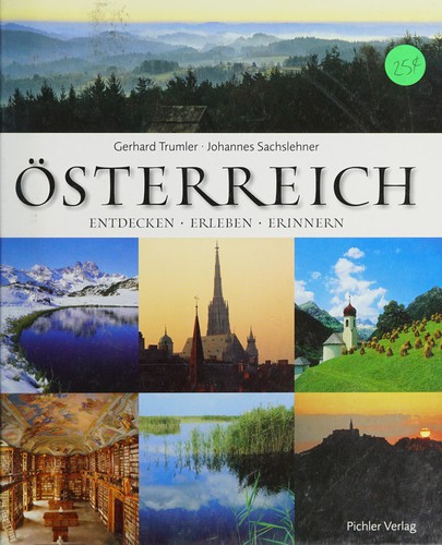 Österreich by Gerhard Trumler, Johannes Sachslehner cover