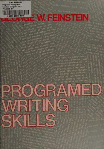 Programed writing skills