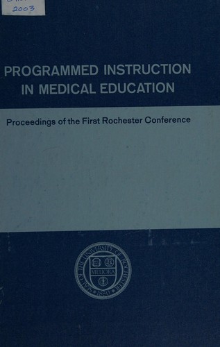Programmed instruction in medical education