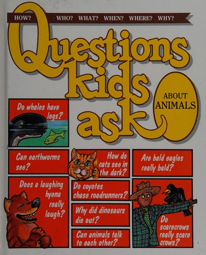 Questions kids ask about animals by Richard Comely cover
