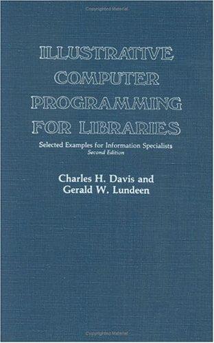 Illustrative computer programming for libraries