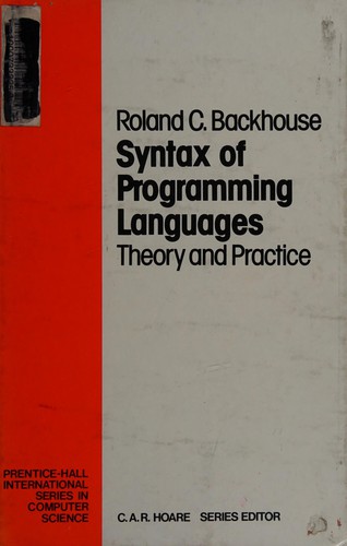 Syntax of programming languages