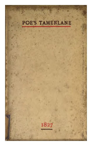 Tamerlane and other poems