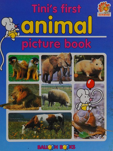 Tini's first animal picture book by Various cover