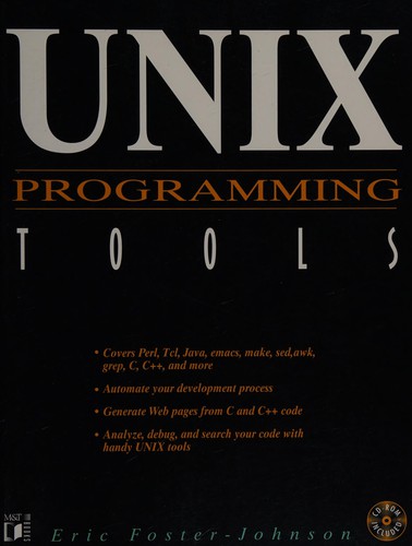UNIX programming tools by Eric Foster-Johnson cover