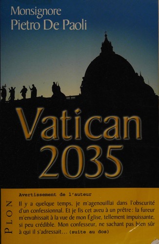 Vatican 2035 by Pietro De Paoli cover