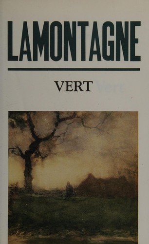 Vert by Marie-Andrée Lamontagne cover