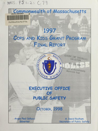 1997 Cops and Kids Grant Program