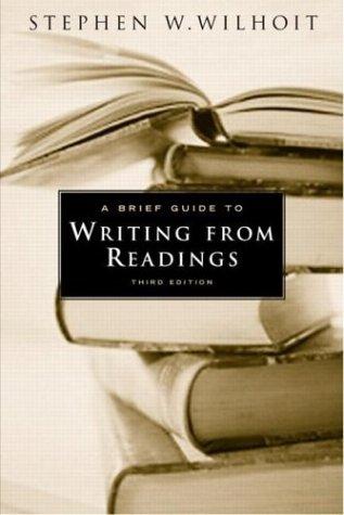 A brief guide to writing from readings
