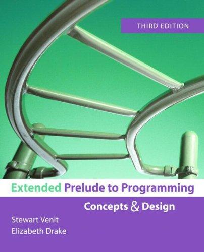 Extended prelude to programming