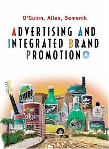 Advertising and integrated brand promotion