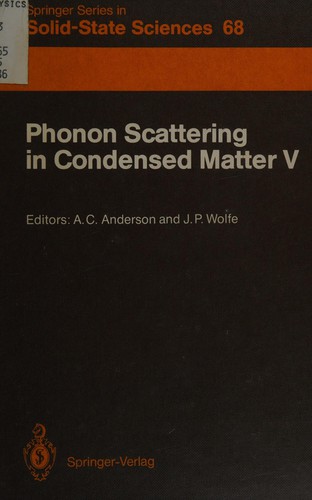Phonon scattering in condensed matter V