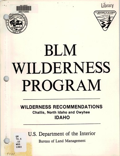 BLM wilderness program