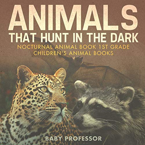Animals That Hunt In The Dark - Nocturnal Animal Book 1st Grade | Children's Animal Books by Baby Professor cover