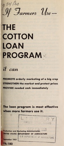 The cotton loan program