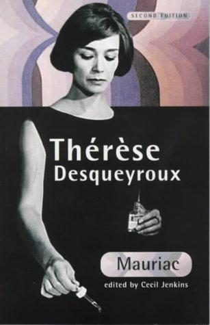 Therese Desqueyroux (Textes Francais Classics Et Modern) by François Mauriac cover