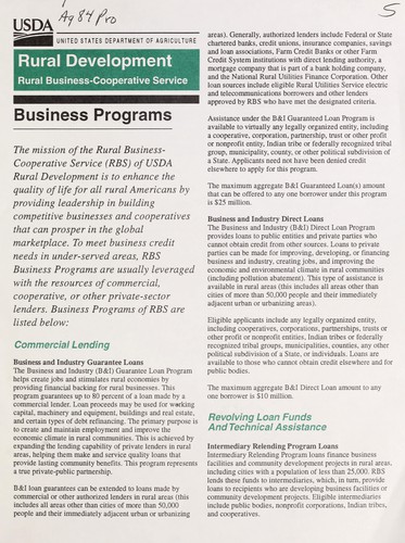 Business programs