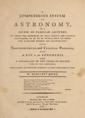 A compendious system of astronomy