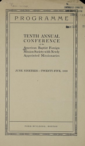 Conference program