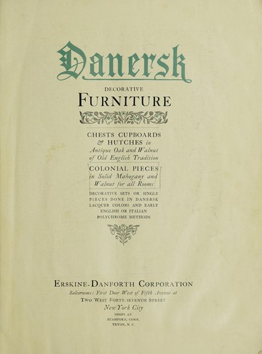Danersk decorative furniture