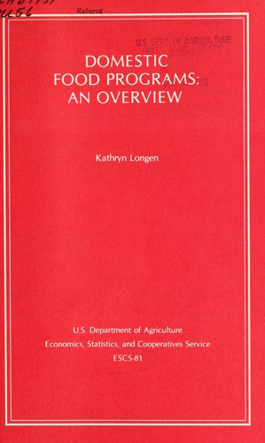 Domestic food programs