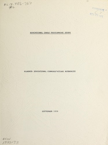 Educational cable programming study