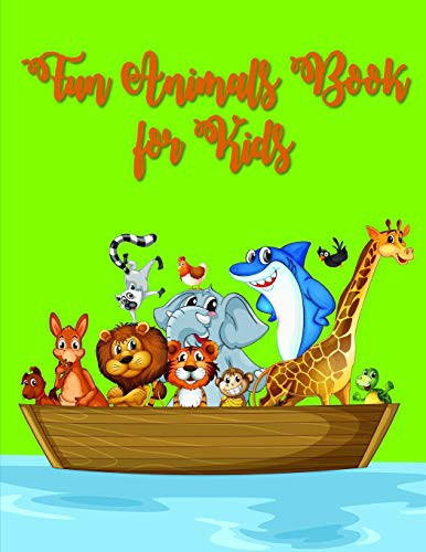 Fun Animals Book for kids by J.K. Mimo cover