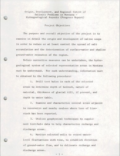 F/Y 75 saline - alkali program