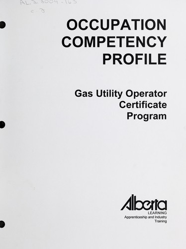 Gas utility operator certificate program