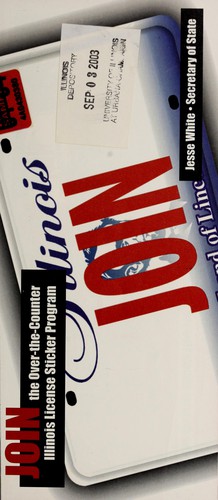 JOIN the Over-the-Counter Illinois License Sticker Program