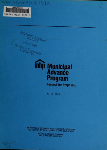 Municipal Advance Program