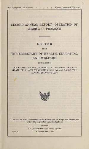 Operation of medicare program
